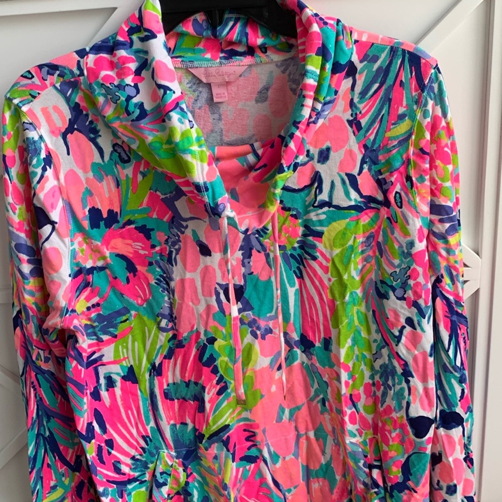 Lilly Pulitzer Fletcher Pullover Gumbo Limbo Multicolor Women Designer